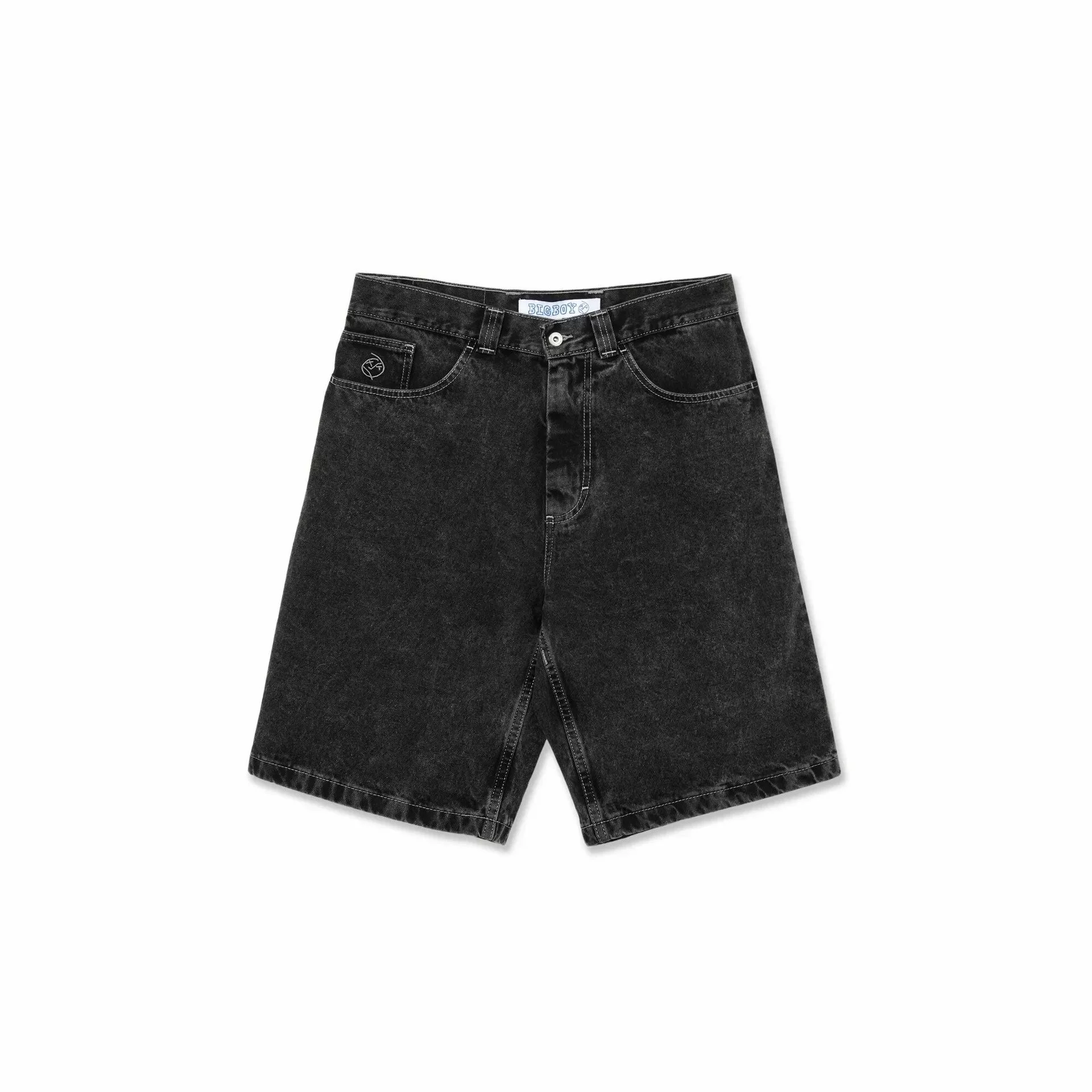 Шорты для мальчиков в стиле хип-хоп, cartoon jeans для спортзала, с вышивкой