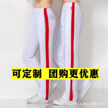 杨丽萍广场舞裤子速干新款宽松薄款健身操直筒束脚运动裤女款休闲