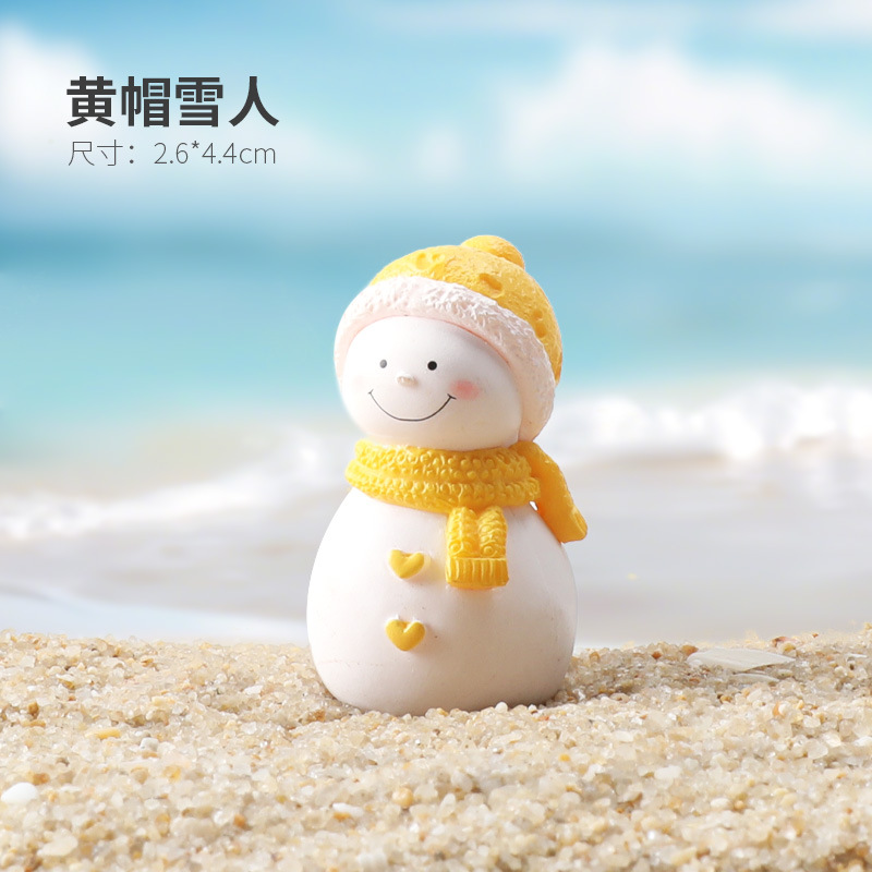 Pecera Micropaisaje Simulación de paisajismo Dibujos animados Paquete de coral Coconut Beach Montaña Esquivar Decoración de la casa