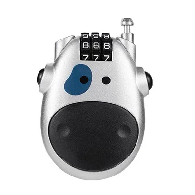 wire ski lock, anti-loss padlock, Helmet lock