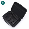 black 600D oxford fascia storage box eva Material Science packing Storage box EVA Portable Massager