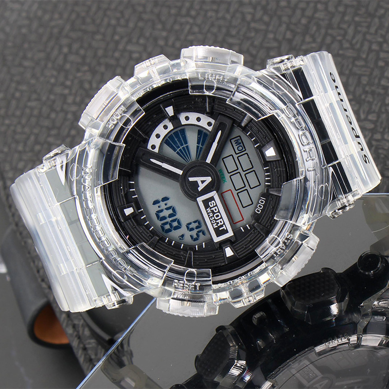 Manufacturer Wholesale New Yunming Electronic Watch for Female Students, Couples, Best Friends, Multifunctional Sports Watch for Men