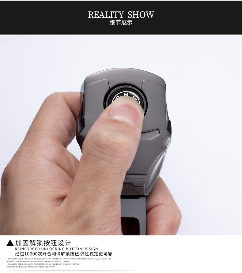 Cross-Border Car Seatbelt Extender Buckle Multifunctional Connector Safety Belt Clip Adapter