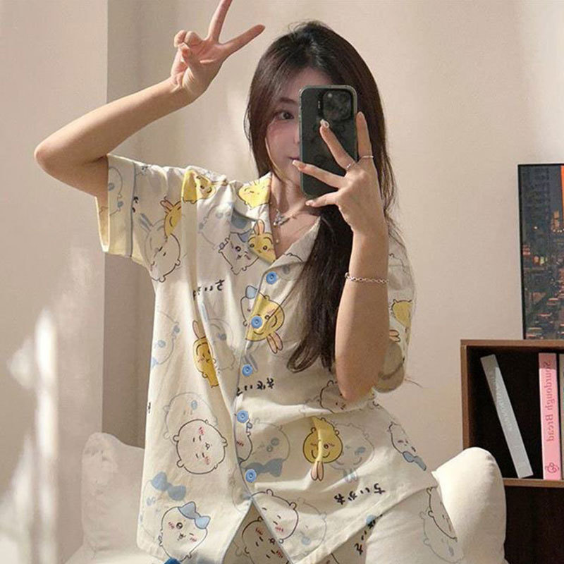 DMK-217 Short-long cartoon Uzai cardigan