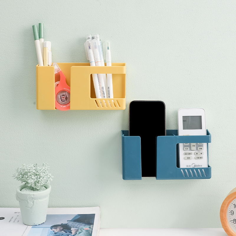 Remote control, storage box, wall mobile phone charging