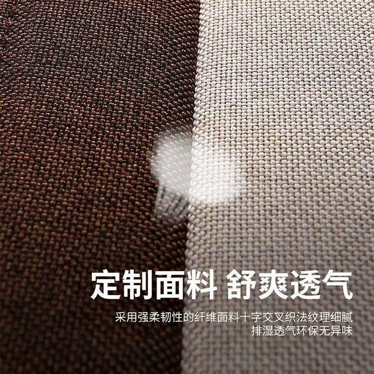Cross-Border Linen Breathable Fabric Five-Seat Car Seat Cushion Fully Enclosed Four-Season Universal Car Special Seat Cover Seat Cover