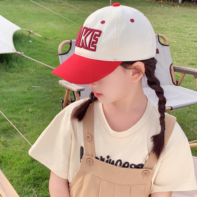 Kids Casual Sun Hat Breathable Summer Baseball Cap With Protection_voghion.com