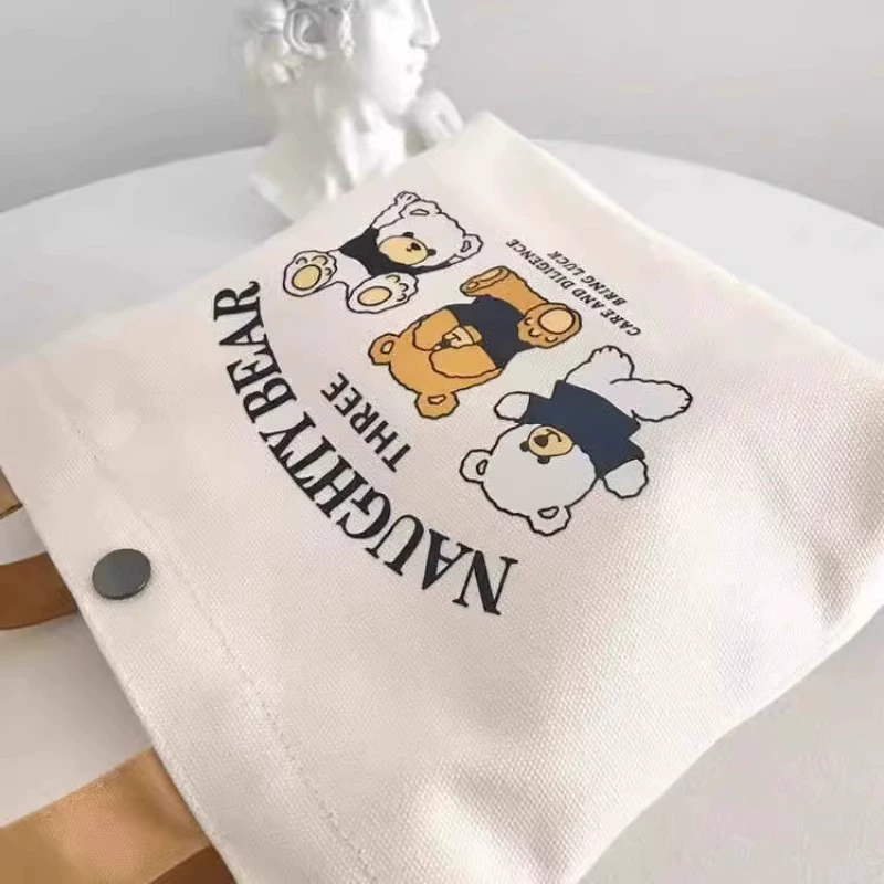 Сумка для покупок, кошелек, с маленькими медвежатами, сумка для продуктов