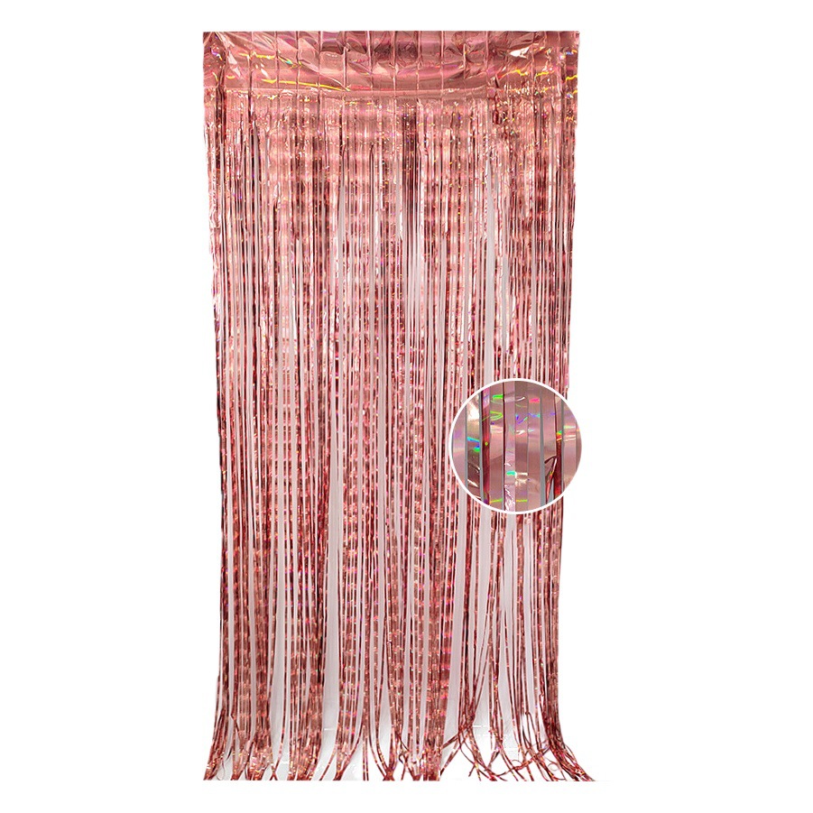 Cortina de lluvia 1*2 metros columna de luz láser cortina de lluvia colorida decoración de escenario de boda fondo de fiesta de cumpleaños