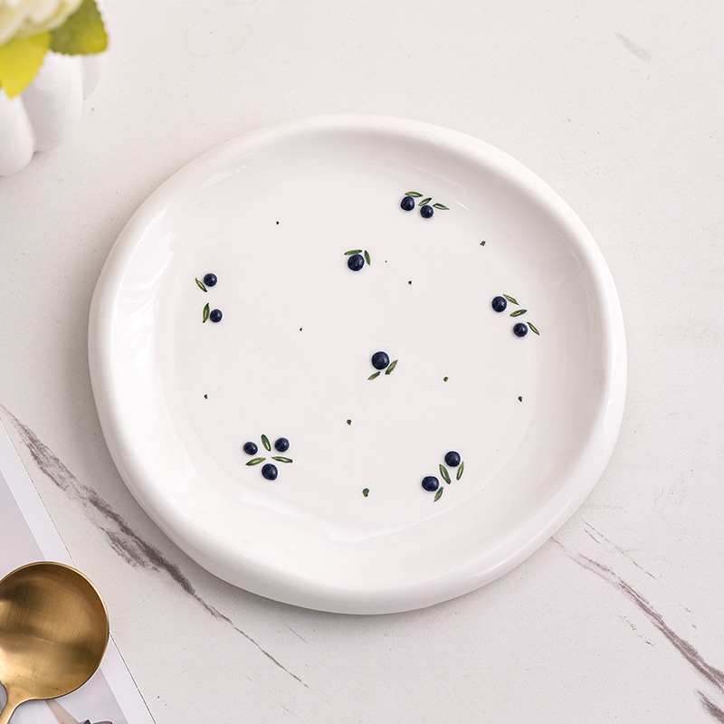 블루베리 접시 8inch개