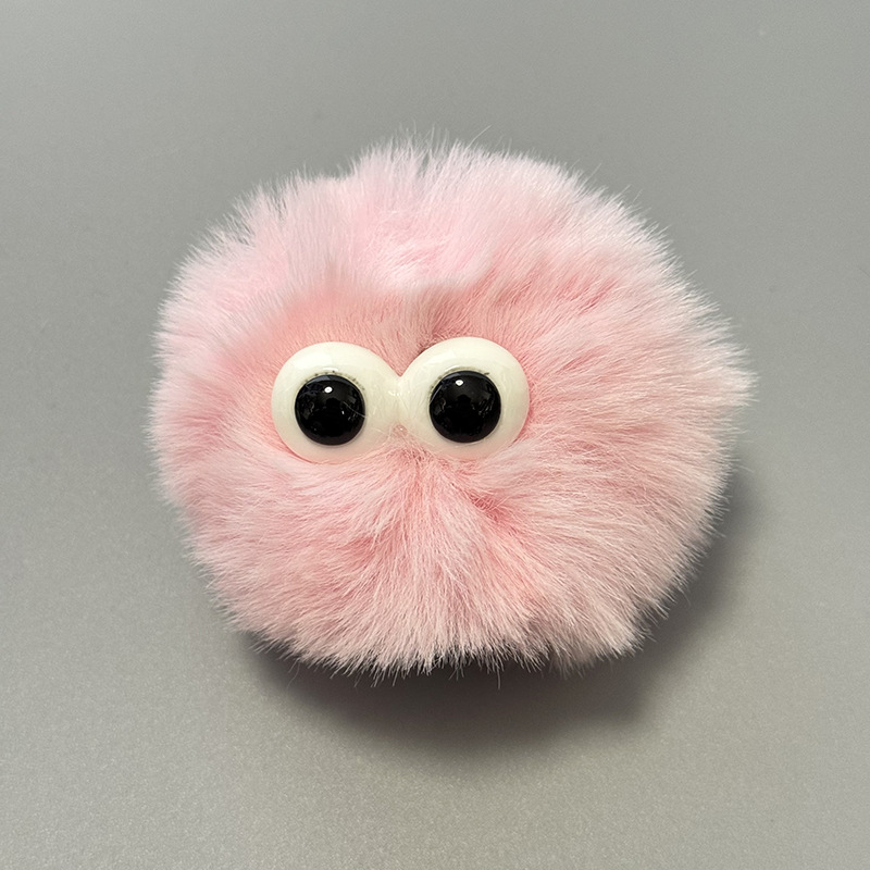 Auto Parts and Accessories, Diàndòngchē Eye Accessories Electric - plush-big-eye-1-pc-light-pink
