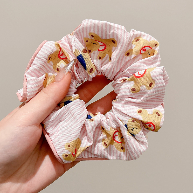 Encaje de alta calidad, diadema de intestino grueso, cuerda para la cabeza grande coreana, alta elasticidad y durabilidad, cola de caballo, banda de goma, bufanda cuadrada, accesorios para el cabello, sombreros