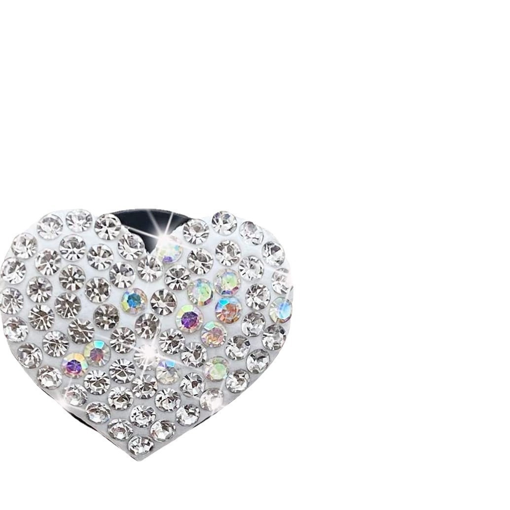 Diamante transfronterizo, amor, aire acondicionado, salida de aire, clip de aromaterapia, perfume para automóvil, desodorante, corazón de melocotón, diamantes, suministros para automóviles, mujeres