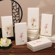 15x 8x 4 retro style hairpin flower box Chinese style jewelry jewelry box car pendant rectangular gift packaging