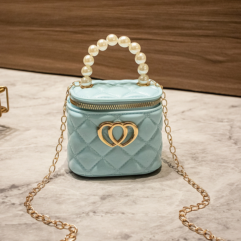2023 bolsas de moda de jalea de balde bolsas de cadena bolsas de perlas de silicona bolsas de mano bolsas de comercio exterior Mimi bolsas