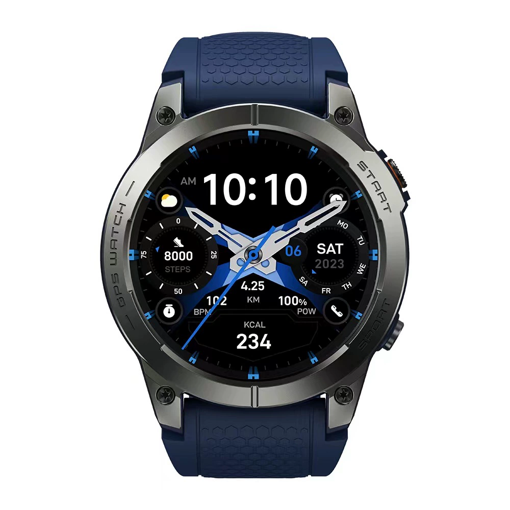 Zeblaze Stratos3Pro умные часы GPS движение трек дисплей Bluetooth вызов мониторинг здоровья