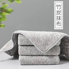 新しい日本式竹炭繊維雑巾家事清潔柔らかい皿洗いタオル台所用品は吸水タオルを厚くする