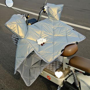 Four Seasons Neutral Spring and Autumn Medium Thick Battery Motorcycle Autumn Double-Sided Waterproof Sunscreen Windproof Cover