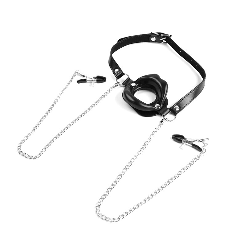 SM用シリコン製口球、口枷、乳首クリップ、女性用調教SM道具、女性用玩具、大人向け商品、一件代発