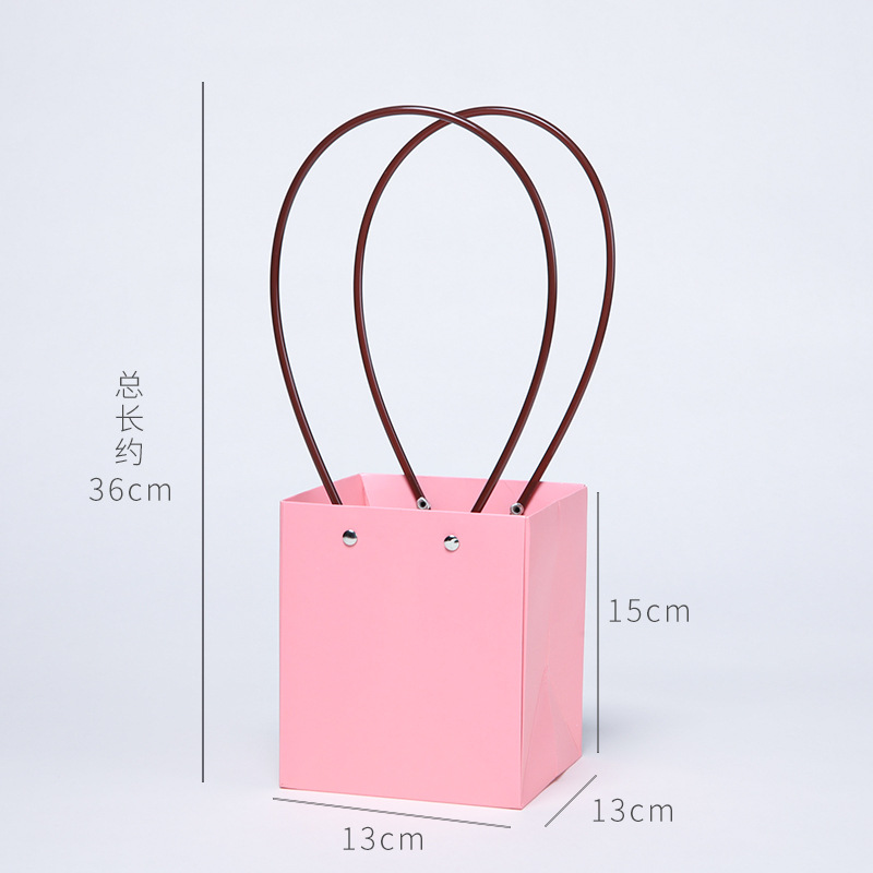 정사각형 대형 핑크;