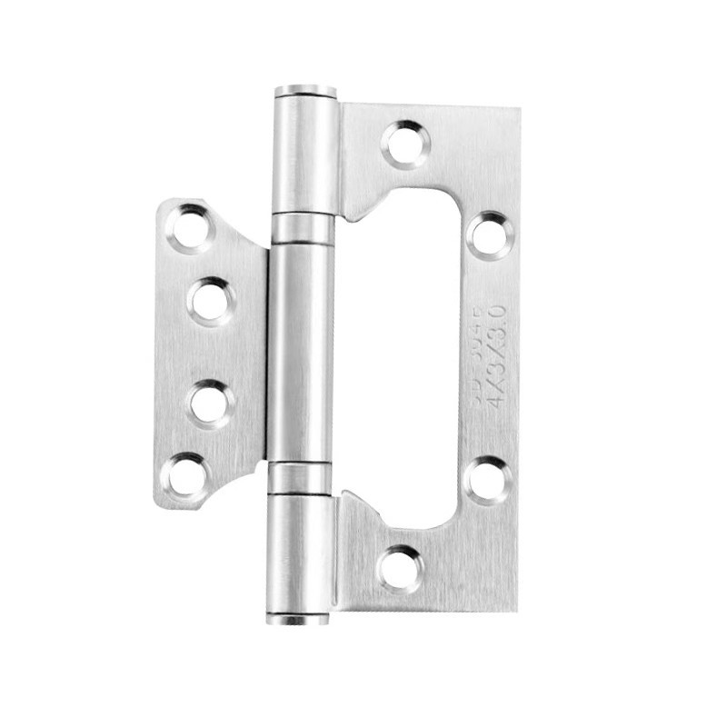 304 acero inoxidable grueso 4 pulgadas y 5 pulgadas bisagra madre bisagra de puerta de madera sin ranura bisagra de puerta cojinete bisagra silenciosa
