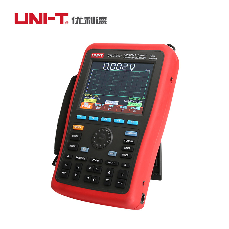 优利德（UNI-T） UTD1102C手持示波器 双通道 100M 7.5kpts深度