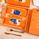 2025 Mid-Autumn Moon Cake Packaging Box Gift Box 80g 6 8-grain High-grade Cantonese Flow Heart Ice Skin Egg Yolk Crisp Box