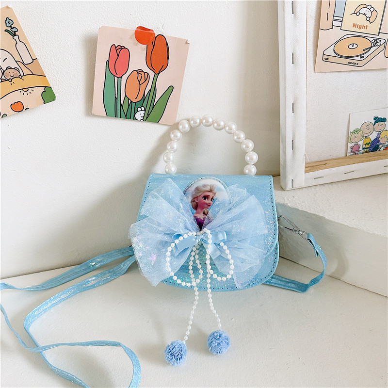 Bolsos infantiles, niñas, bolsos de mano de la princesa Aicha, flash de moda, bolsos de cinturón de cuentas