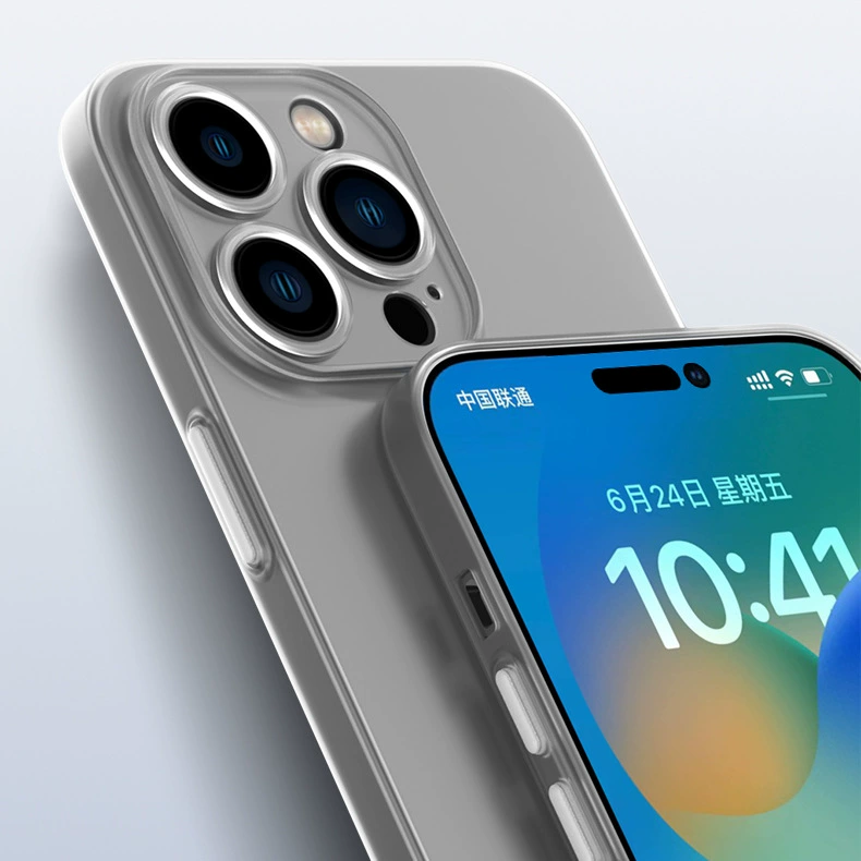 Подходит для тонких отверстий Apple iphone14promax, контрастных цветных кнопок, ультратонкий матовый чехол для мобильного телефона второго поколения, 2022 г.