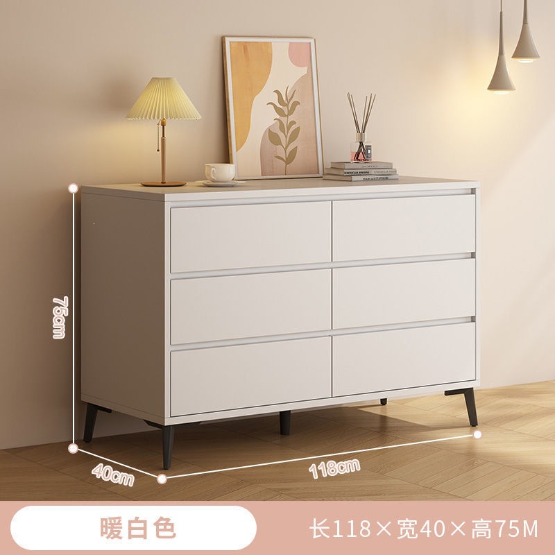 Fábrica directa E0 clase armario dormitorio estilo francés crema cama de aire armario de cola sala de estar contra la pared armario de almacenamiento simple cinturón image 10