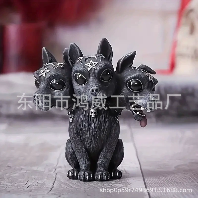 Black magic statue, decorations for gazebo, new collection, (Cross-border trading), owl, griffon