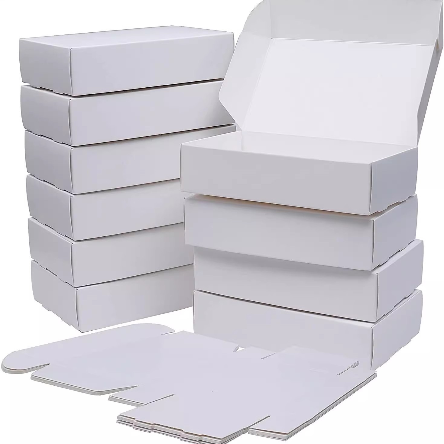 订作高级感包装盒牛皮纸飞机盒物轻奢创意礼品盒硬盒纸箱批发