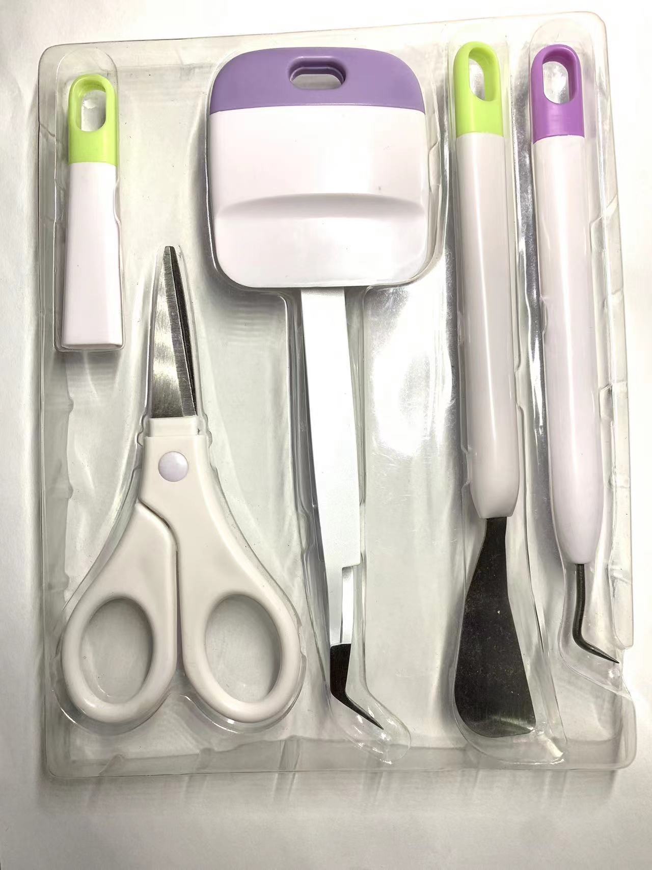 Transfronteriza nueva herramienta de escarda de vinilo Pinzas raspador de letras película herramienta de bricolaje cricut herramienta traje