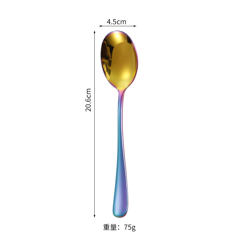 Cuchara colorida