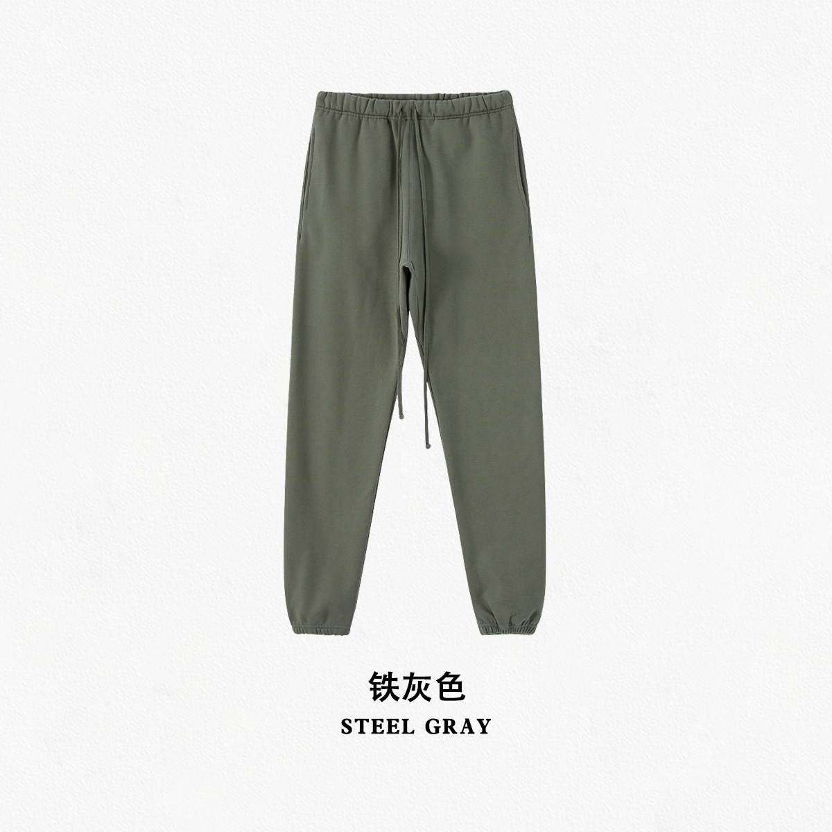Colección caliente transfronteriza de ropa de hombre europea y americana otoño e invierno nuevos productos más terciopelo engrosado 350g traje de pantalón de suéter de hombre de marca de moda estadounidense