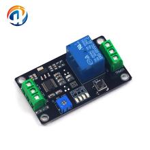 5V12V24V 延时继电器模块 延时断开开关自锁多功能 定时0.1-120秒
