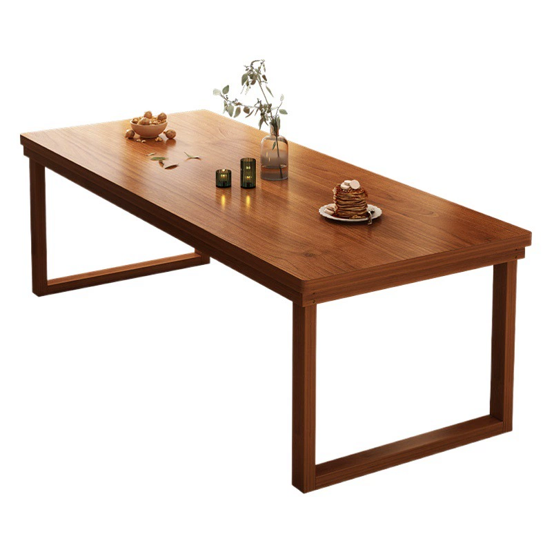 Стол для домашнего использования, двойной компьютерный стол из массива дерева, длинный стол для учебы, настенный стол, рабочий стол, прямоугольный длинный стол