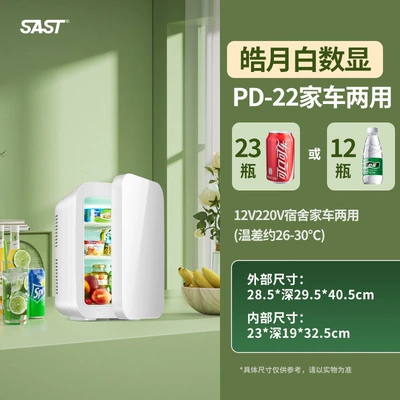 Mini Freezer for Car, Soyuducular - pd-22haoyue-whiteupgraded-modeldual-core-cnc