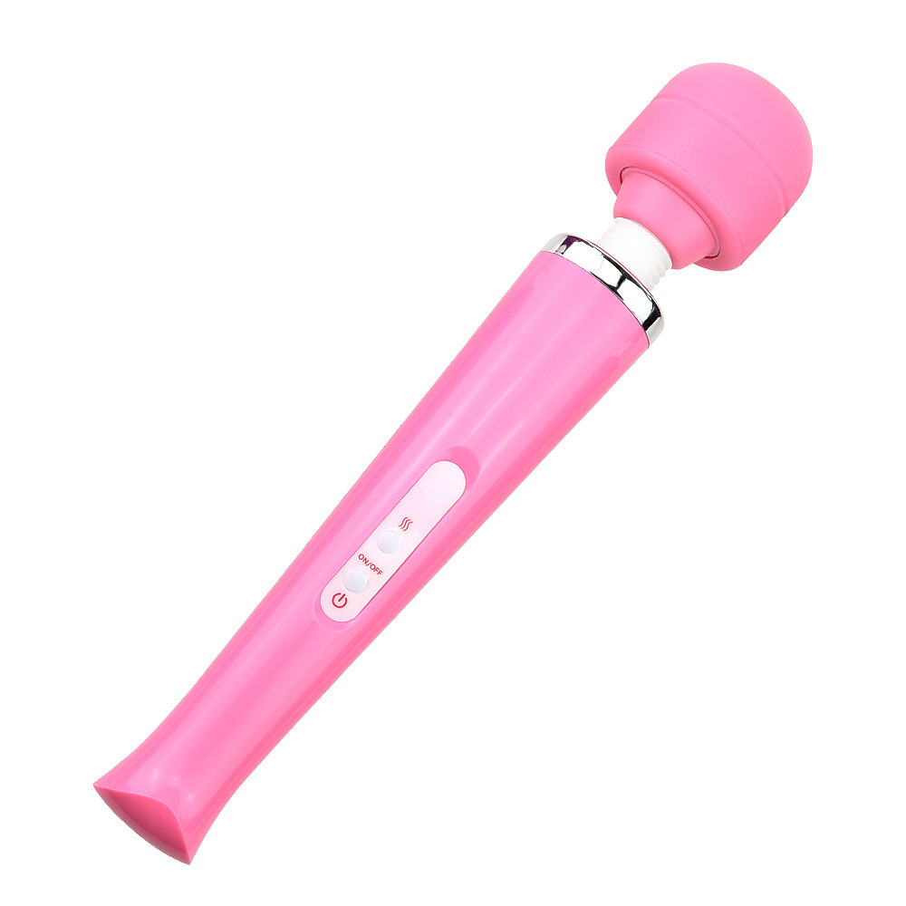 Rechargeable AV Vibrator Massage Stick, ABS Body, Under 50 dB, White — detail image 6