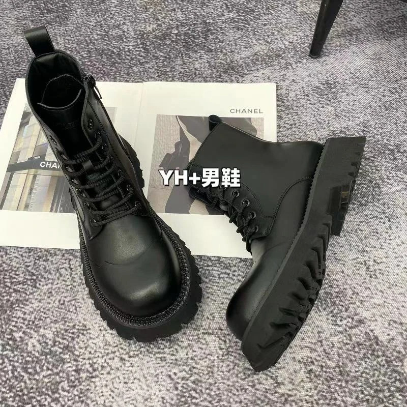 영국 스타일 ANI DERBY 신발 남성용 트렌디 두꺼운 비즈니스 가죽 신발 내부 하이트닝 신발 통근 캐주얼 남성 신발