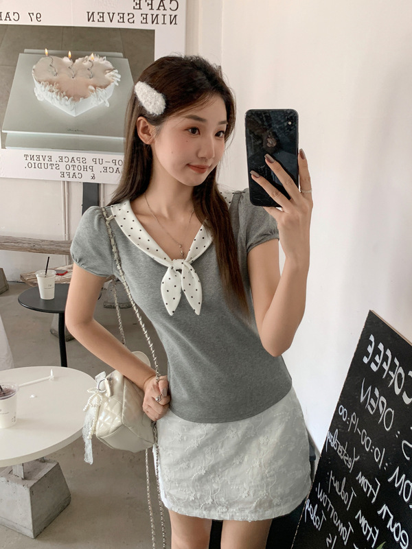 奶白色纯欲风立体刺绣花朵包臀裙女2025年夏季新款韩系百搭半身裙|undefined