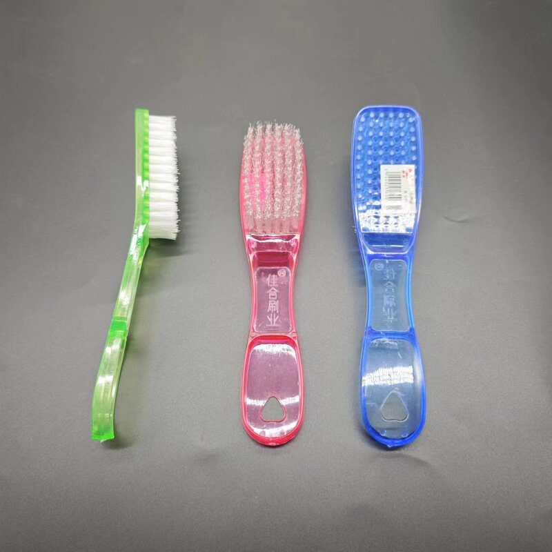 水晶靴ブラシ硬毛プラスチックカラー家庭用長柄洗浄靴ブラシ卸売り怠け者軟毛靴拭き卸売り|undefined