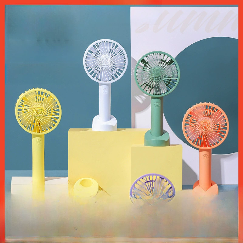 Handheld table small air fan for students, internet celebrity