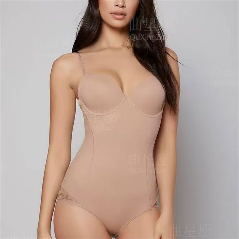 Waist-Cinching Camisole Bra, One-Piece Shapewear Triangle Bodysuit, Thin Body-Shaping Top Waist-Cinching Camisole Bra, One-Piece Shapewear Triangle Bodysuit, Thin Body-Shaping Top