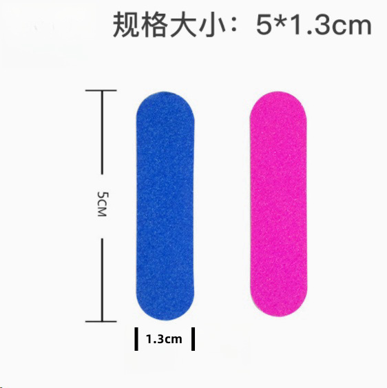 Lima de uñas de doble cara, para manicuría
