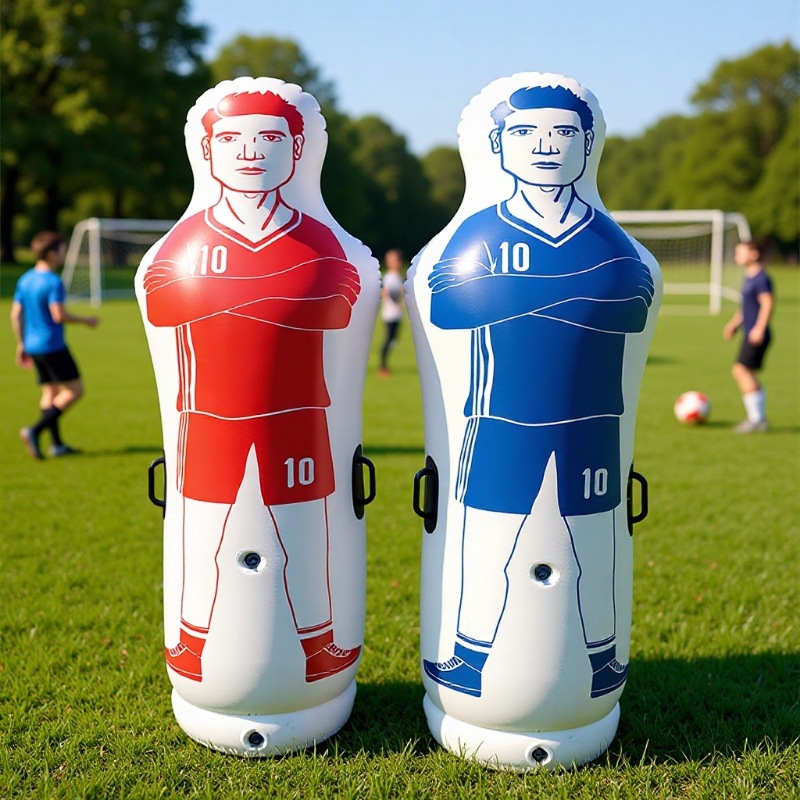 New Striking Column Foot Basketball Obstacle Dummy Wall Training Sandbag Children's Taekwondo Fitness Boxing Column Tumbler