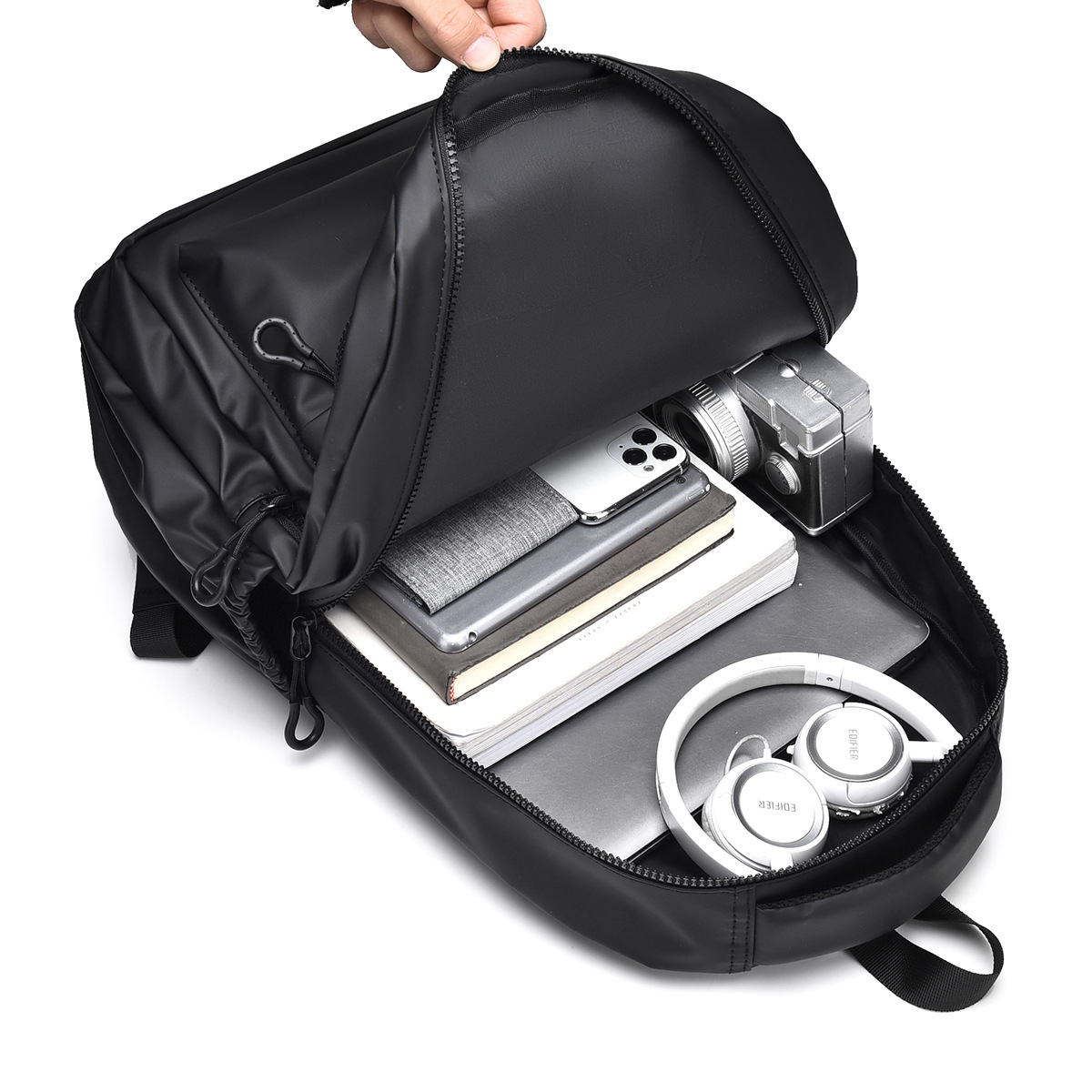 Bolsa de ordenador portátil de negocios de los hombres bolsa de viaje transfronterizo estudiante mochila de viaje al aire libre