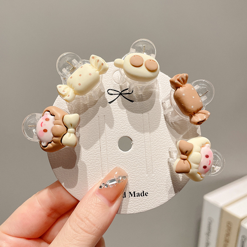 Lado flequillo clip horquilla Mini tamaño pequeño clip femenino frente trenzado pelo clip tocado verano princesa cabeza horquilla