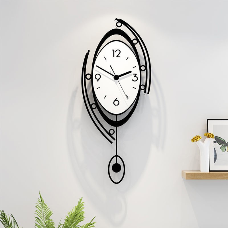 Nuevo reloj de celebridades de Internet, reloj de pared, sala de estar, hogar moderno y simple, sala de estudio, dormitorio, reloj de pared silencioso, fábrica al por mayor
