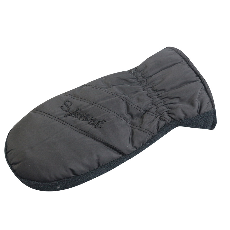 冬季男手套加絨加厚悶子耐磨防寒防風防水電動車騎車戶外保暖手套